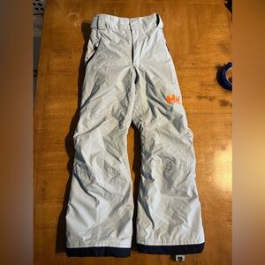 Helly Hansen Kids' Light Blue insulated Snow Pants